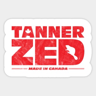 Tanner Zipchen - Tanner Zed Sticker